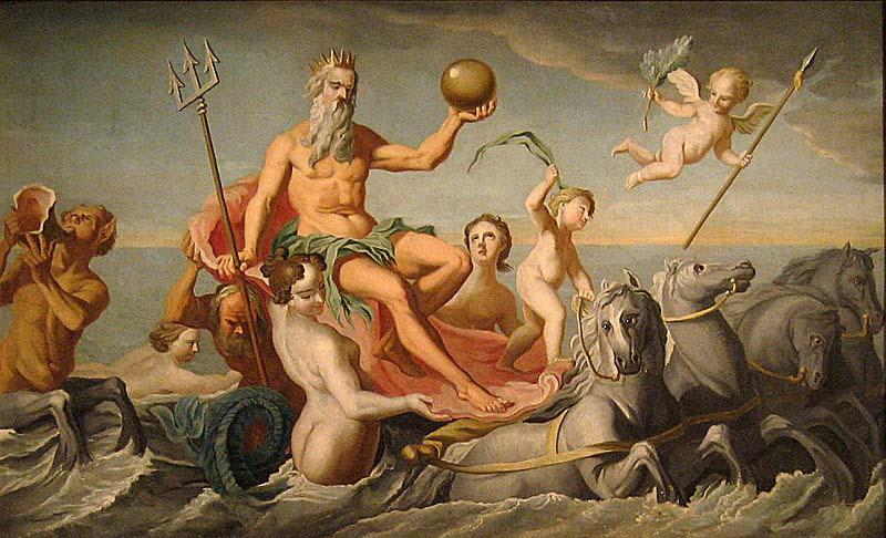 John Singleton Copley The Return of Neptune Sweden oil painting art